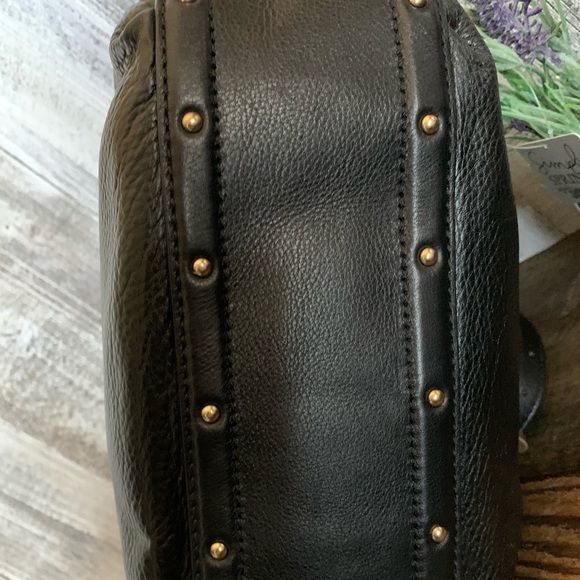 Michael Kors Pebbled Leather Black Tote Bag NWT - Picture 4 of 8